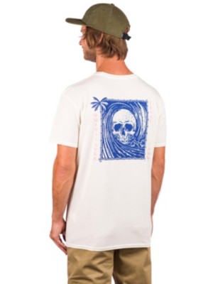 Quiksilver T skjorte Kortermet for Herre i vår butikk | Blue Quiksilver Waterman enkle linjer kort ermet T skjorte i